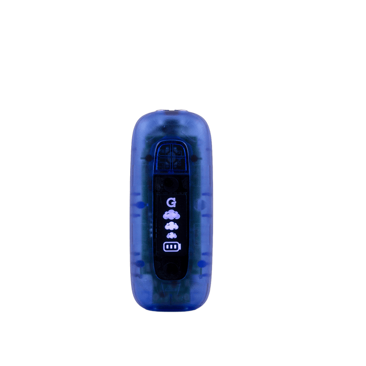 Blue G Pen 510 Original battery front view on white background