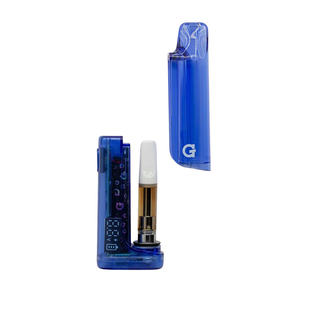 G Pen Hydout Blue Translucent Retro Collection 510 Battery | G Pen G Pen | Shop Portable Vaporizers, Vape Pens and Dab Rigs G Pen Hydout Blue Translucent Retro Collection 510 Battery | G Pen G Pen | Shop Portable Vaporizers, Vape Pens and Dab Rigs