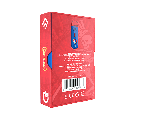 Grateful Dead x G Pen Dash Vaporizer Limited Edition Dry Herb Vape | G Pen G Pen | Shop Portable Vaporizers, Vape Pens and Dab Rigs Grateful Dead x G Pen Dash Vaporizer Limited Edition Dry Herb Vape | G Pen G Pen | Shop Portable Vaporizers, Vape Pens and Dab Rigs