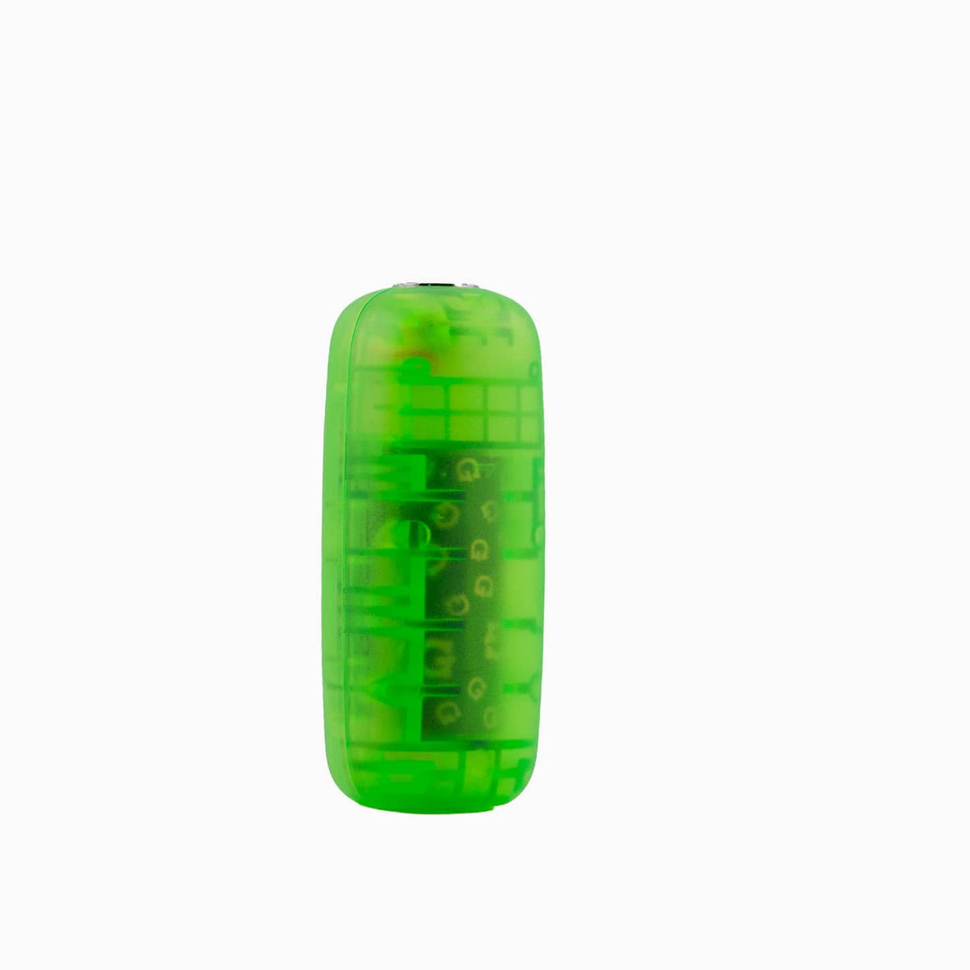 Neon green translucent G Pen 510 Original top-down view