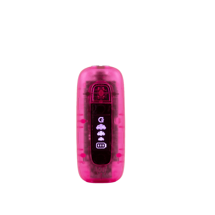 Pink G Pen 510 Original battery front view on white background
