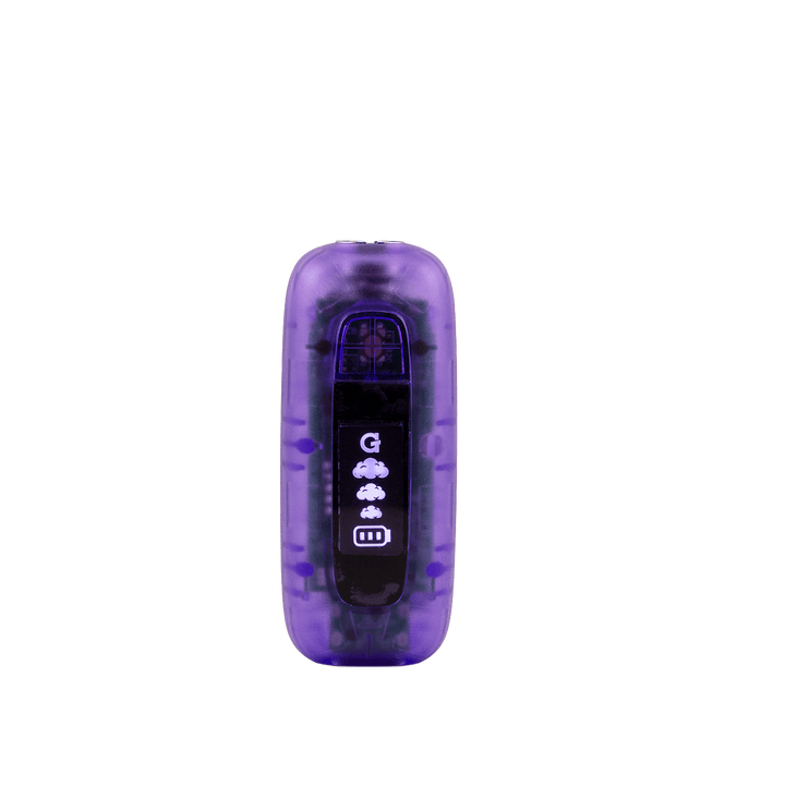 Purple G Pen 510 Original battery front view on white background