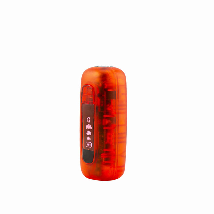 Red G Pen 510 Original shown at an angle highlighting the translucent body