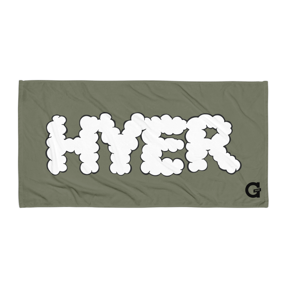 G Pen "Hyer Clouds" Towel