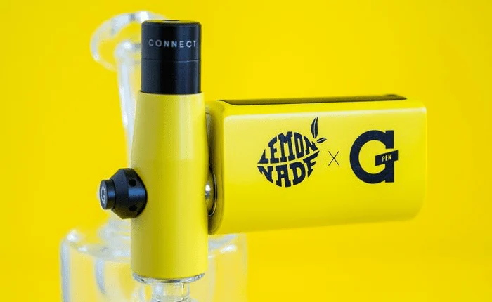 Close-up of the Lemonnade x G Pen Connect