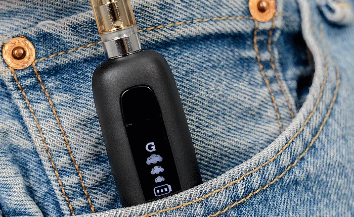 Small G Pen 510 Original in a pocket