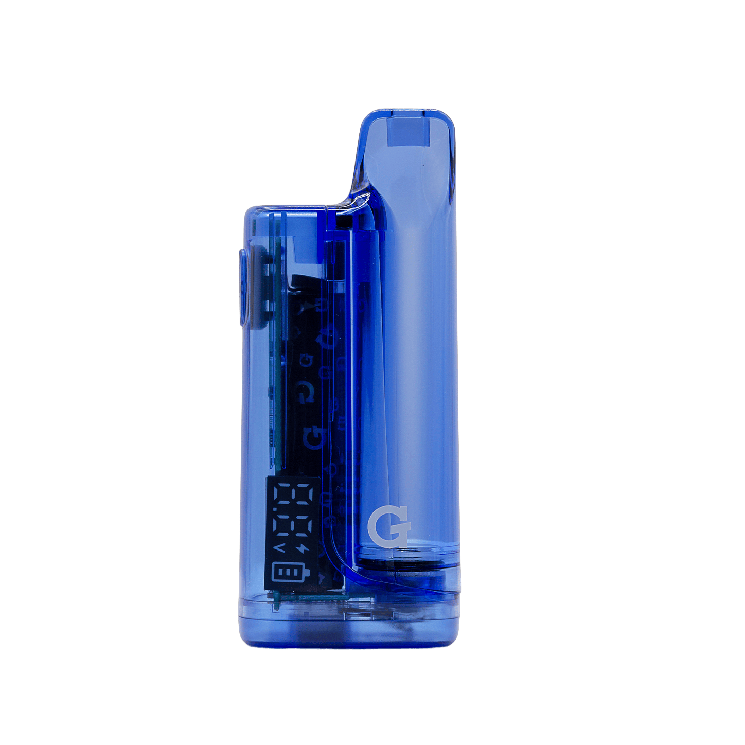 G Pen Hydout Blue Translucent 510 battery, lifestyle view