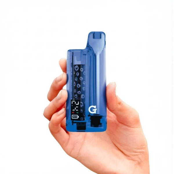 G Pen Hydout Blue Translucent 510 battery, additional view