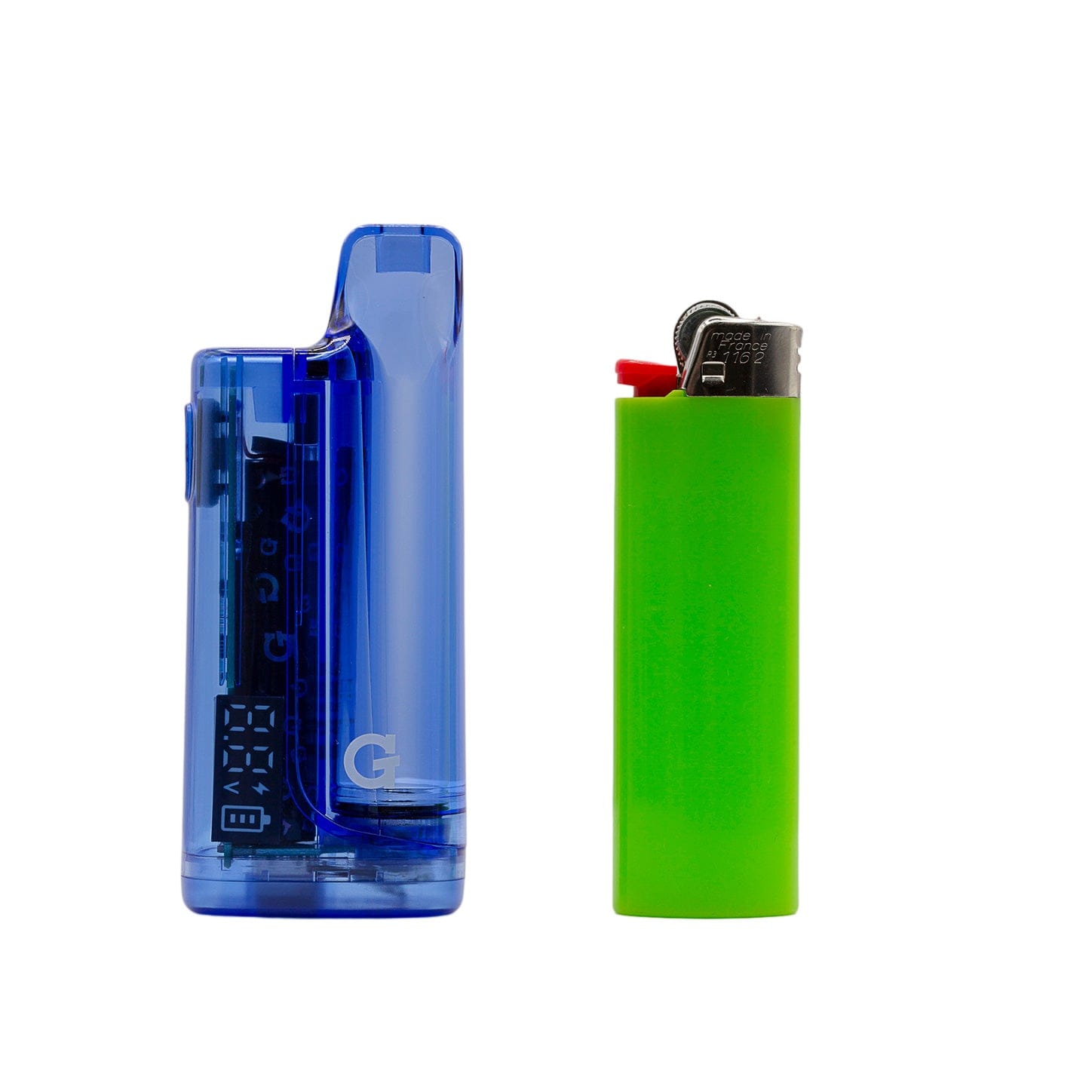 G Pen Hydout Blue Translucent 510 battery, voltage settings