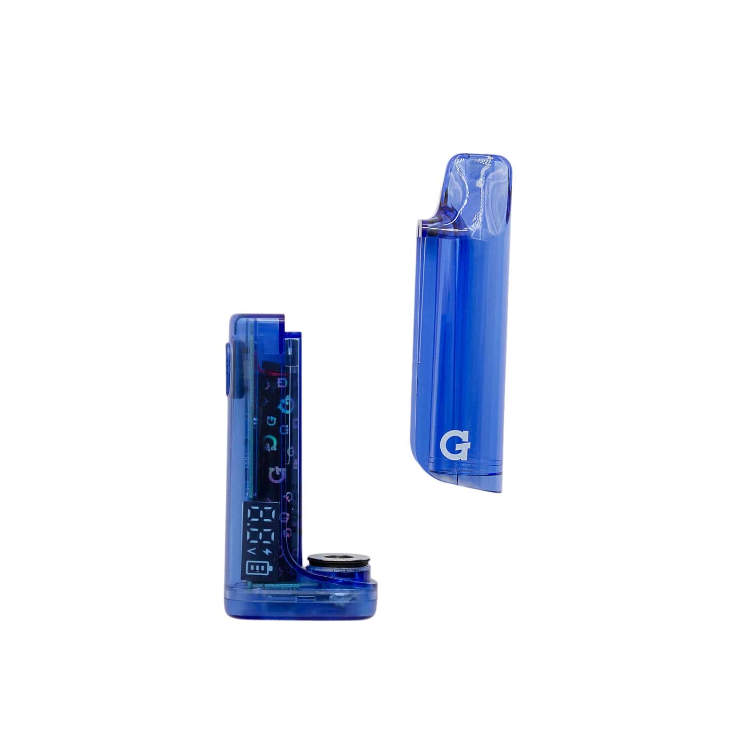 G Pen Hydout Blue Translucent 510 battery, packaging