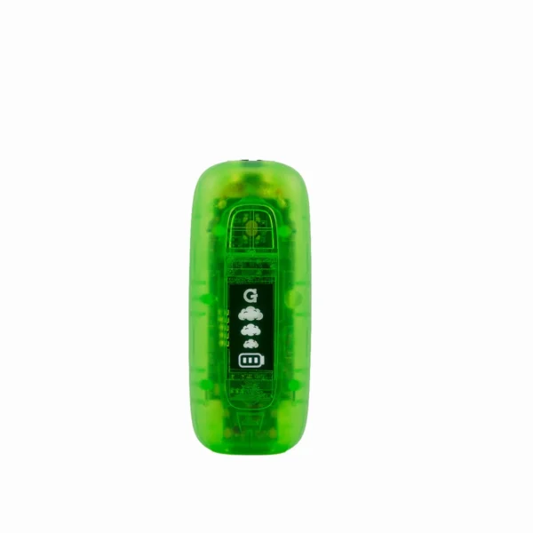 G Pen 510 Original vaporizer battery in neon green translucent finish, compact 510-thread device shown upright