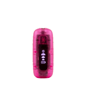 G Pen 510 Original vaporizer battery in pink translucent finish, compact 510-thread device shown upright