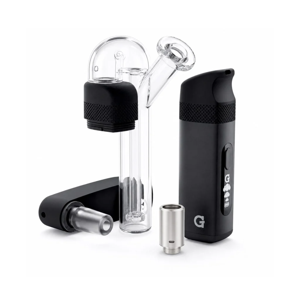 The G Pen Micro II Deluxe Bundle with the Micro II, Sidecar, Rig Adapter and extra Ceramic Tank